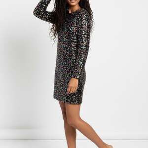 Jess Lea Women's Multi-Color Sequin Dress